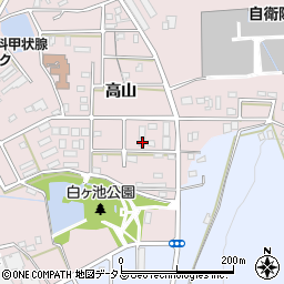 愛知県豊橋市飯村町高山62-25周辺の地図