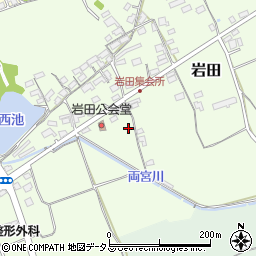 岡山県赤磐市岩田140周辺の地図