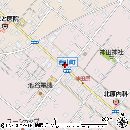 静岡県浜松市中央区西山町2190周辺の地図