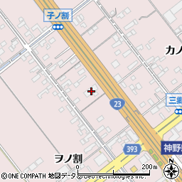 愛知県豊橋市神野新田町ワノ割26周辺の地図