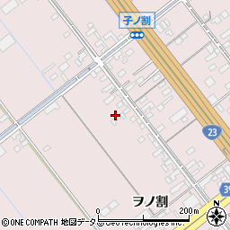 愛知県豊橋市神野新田町ヲノ割65周辺の地図
