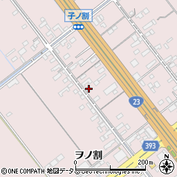 愛知県豊橋市神野新田町ワノ割24周辺の地図