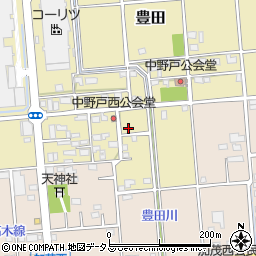 静岡県磐田市豊田752周辺の地図