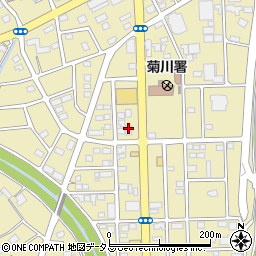 ドコモショップ菊川店周辺の地図