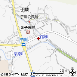 静岡県掛川市子隣220周辺の地図