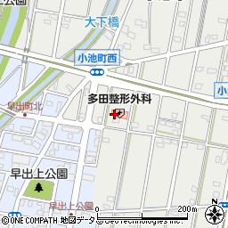 多田整形外科医院周辺の地図