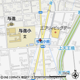 浜松もみほぐしセンター　天王町店周辺の地図