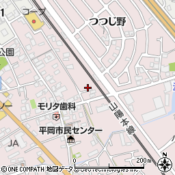 兵庫県加古川市平岡町西谷43周辺の地図