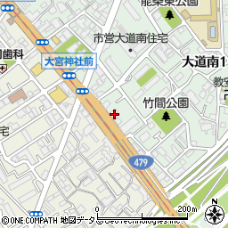 クレアートアドバンス北大阪周辺の地図