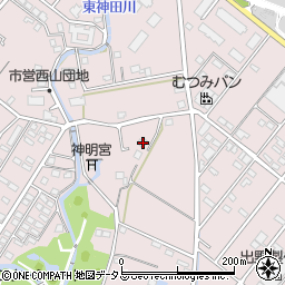 静岡県浜松市中央区西山町760周辺の地図