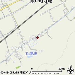 岡山県岡山市東区瀬戸町寺地186周辺の地図