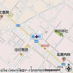 静岡県浜松市中央区西山町2191周辺の地図