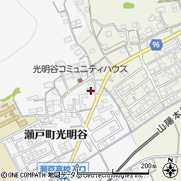 岡山県岡山市東区瀬戸町光明谷249周辺の地図