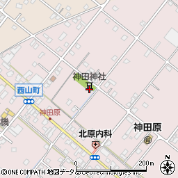 静岡県浜松市中央区西山町2118周辺の地図