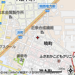 大阪府守口市暁町5-6周辺の地図
