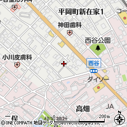 兵庫県加古川市平岡町新在家67-6周辺の地図