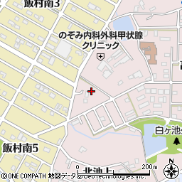 愛知県豊橋市飯村町高山10-202周辺の地図