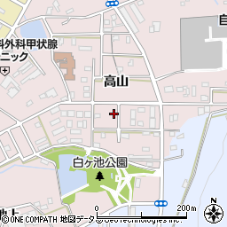 愛知県豊橋市飯村町高山62-6周辺の地図