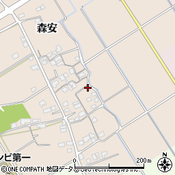 兵庫県加古郡稲美町森安434周辺の地図