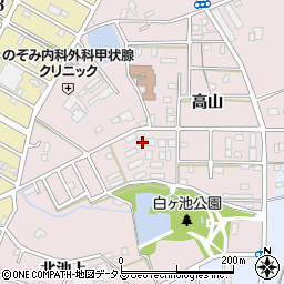愛知県豊橋市飯村町高山27-2周辺の地図