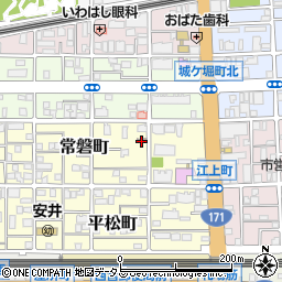 西宮常磐郵便局周辺の地図