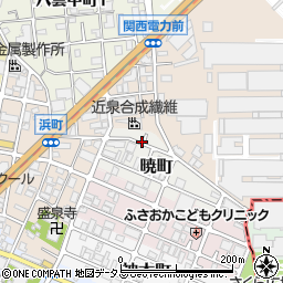 大阪府守口市暁町6周辺の地図