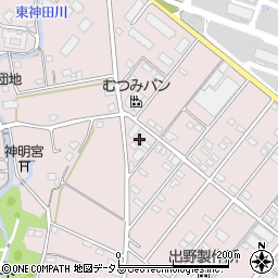 静岡県浜松市中央区西山町107周辺の地図