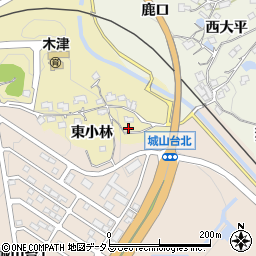 京都府木津川市木津東小林30-2周辺の地図