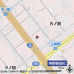 愛知県豊橋市神野新田町ワノ割94周辺の地図