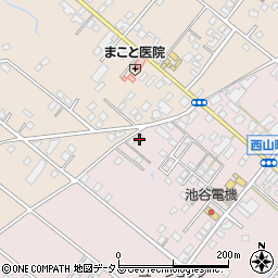 静岡県浜松市中央区西山町2309周辺の地図