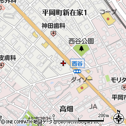 兵庫県加古川市平岡町新在家29-2周辺の地図