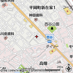兵庫県加古川市平岡町新在家42-1周辺の地図