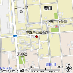 静岡県磐田市豊田768周辺の地図