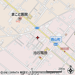 静岡県浜松市中央区西山町2317周辺の地図