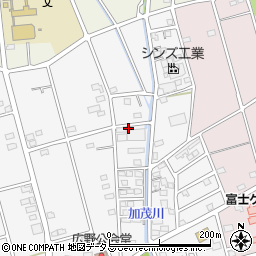 静岡県磐田市富丘141-2周辺の地図