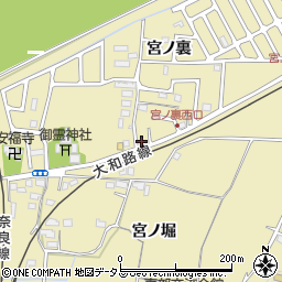 京都府木津川市木津宮ノ裏204-4周辺の地図