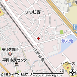 兵庫県加古川市平岡町つつじ野1-320周辺の地図