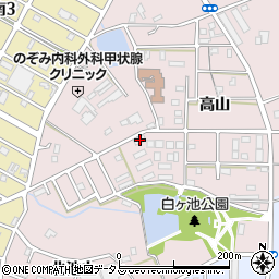 愛知県豊橋市飯村町高山27-3周辺の地図