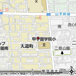 福田共同住宅周辺の地図