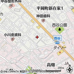 兵庫県加古川市平岡町新在家67-13周辺の地図