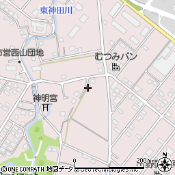 静岡県浜松市中央区西山町763周辺の地図