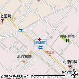静岡県浜松市中央区西山町2189周辺の地図