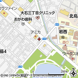 ＥＮＥＯＳセルフみゆきぱあくＳＳ周辺の地図