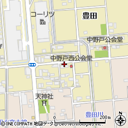 静岡県磐田市豊田772-1周辺の地図