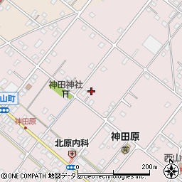 静岡県浜松市中央区西山町2081周辺の地図