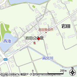 岡山県赤磐市岩田138周辺の地図