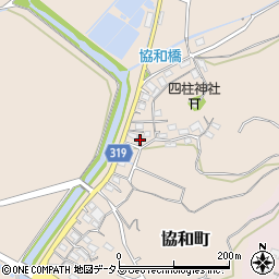 静岡県浜松市中央区協和町308周辺の地図