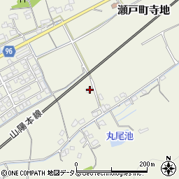 岡山県岡山市東区瀬戸町寺地492周辺の地図