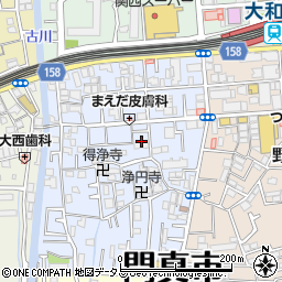 大阪府門真市常盤町11周辺の地図