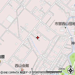 静岡県浜松市中央区西山町2037周辺の地図